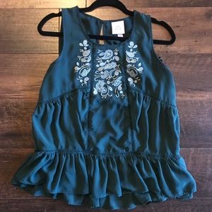 Green Tank Top